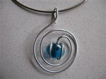 Collier &quot;Goutte d'océan&quot; (6€