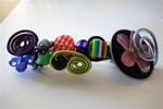 Barrette multicolore