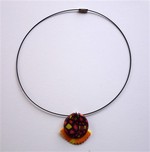 Collier Fimo collier rond (9 €) soldé 5 €