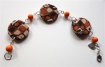 Bracelet teintes marron : 6 €