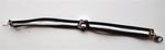 Bracelet fleur strass noir et blanc