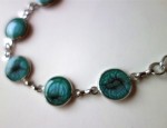 bracelet prisme turquoise et onyx