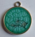 Pendentif turquoise et onyx (2)