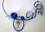 Collier résine fée