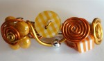 Barrette 5 cm soleil
