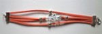 Bracelet feuille 4 brins