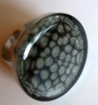 bague prisme onyx